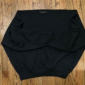 Alexander Wang Black Sweatshirt Crew Neck Long Sleeve